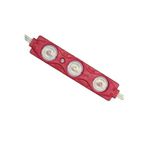 Zembil 10 Adet 12V 1.5 Watt 3 Ledli Mercekli Parmak Modül Led Kırmızı
