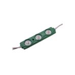 Zembil 10 Adet 12V 1.5 Watt 3 Ledli Mercekli Parmak Modül Led Yeşil