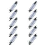 Zembil 10 Adet 12V C10W 41MM Uzun Boy Standart Sofit Ampul