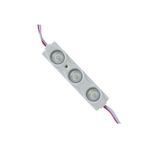 Zembil 25 Adet 12V 1.5 Watt 3 Ledli Mercekli Parmak Modül Led Beyaz