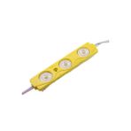 Zembil 5 Adet 12V 1.5 Watt 3 Ledli Mercekli Parmak Modül Led Sarı