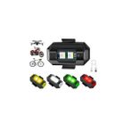 Zembil 6 Adet Rgb Drone Araba Motosiklet Bisiklet Uçak Kanadı Şarjlı Mini Çakar Led Lamba