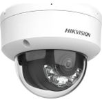 Zemheri Hikvision 2 Mp Smart Hybrid Light Ir Fixed Dome Ip Network Kamera (DS-2CD1121G2-LIUF) - Siyah