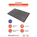 Zemincim Alpha Antrasit 76 Kapı Önü Nem Ve Toz Alıcı Paspas