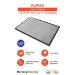 Zemincim Alpha Gri 75 Kapı Önü Nem Ve Toz Alıcı Paspas