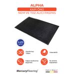 Zemincim Alpha Siyah 78 Kapı Önü Nem Ve Toz Alıcı Paspas