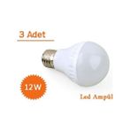 Zemira 12W Tasarruflu LED Ampul ( 3 Adet )