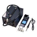 Zemira Class 852D+ Dijital Sıcak Hava Üflemeli + Isı Ayarlı Havya Lehim Istasyonu