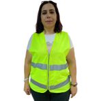 Zemira Fermuarlı Sarı Ikaz Yeleği Xl Beden 59 cm - Seçenek