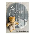 Zen Ahşap Tasarım Pileksi Bebek Odası Kapı Süsü