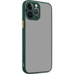 Zen Aksesuar İphone 13 Pro Max Uyumlu Zore Hux Kılıf-Koyu Yeşil
