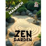 ZEN GARDEN - Malbuch: 50 Seiten für kreative Auszeit und Meditation (Professore Coolore Mal- und Unterhaltungsbücher)