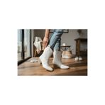 Zen Kadın Krem Western Bot & Bootie