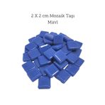 Zen Mozaik Sanatsal Mozaik Çalışmalarınız Için 1 Cm Cam Mozaik Taşı - 10x10 Mm - Açık Gri