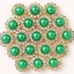 ZENAHA 100 adet 12mm güneş çiçek inci dikmek Rhinestones altın kaplama Flatback dikmek kristaller elbise elbise ayakkabı çanta dekorasyon