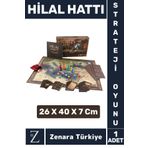 Zenara Trigromi Baskılı Eskitme Görünümü Osmanlı Selçuklu Cumhuriyet Türk Tarihi Strateji Oyunu HİLAL HATTI