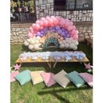 Zenba Design Ahşap Katlanabilir Organizasyon Parti Çanta Model Masa