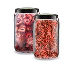 Zencefil Organik Bi Kavanoz Goji Berry + Bi Kavanoz Yaprak Çilek Kurusu Çilek Cipsi 660 cc'lik 2 Adet Cam Kavanozda