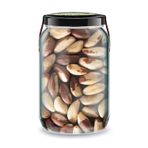 Zencefil Organik Brezilya Cevizi İçi Bi Kavanoz 660 cc. Cam Kavanozda Saf Katkısız Brazil Nuts Brezilya Bademi