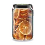 Zencefil Organik Portakal Kurusu Bi Kavanoz 660 cc. Cam Kavanozda Saf Katkısız Kuru Portakal Cipsi Dried Orange