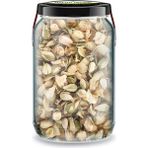 Zencefil Organik Tomurcuk Beyaz Gül Kurusu Bi Kavanoz 660 cc. Cam Kavanozda Kurutulmu Beyaz Gül Dried Rose Bud - Bitki Çayı