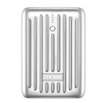 Zendure Supermini 10,000 mAh USB-C Powerbank 18 W Power Delivery, süper küçük harici pil, iPhone, Samsung Galaxy, Huawei, Nintendo Switch vs. için hızlı şarj ile, gümüş