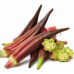 Zengarden Kırmızı Bamya Tohumu Red Burgundy - 1 Paket