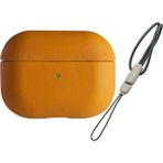 Zengezur Newface Airpods 3 (3.nesil) 405 Deri Kılıf - Turuncu