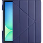 Zengezur Newface Ipad Pro 13 (2024) Kılıf Kalemlikli Hugo Tablet Kılıfı - Lacivert