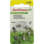 Zeni Power 5 Paket / 30 Adet 10 Numara İşitme Cihazı Pili