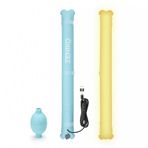 ZENIKO OT80 Bi 80cm 15W Çift Renkli Tüp Çoklu Şişme Ultralight ve Katlanabilir Hava Pompası Enflasyonu Yüksek Renk Oluşturma Fotoğrafçılık Işığı YouTube, TikTok, Kamp, Canlı Yayın için