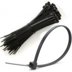Zenith 2,5 X 150Mm Siyah Kablo Bağı & Plastik Cırt Kelepçe Paket 100 Adet