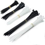 Zenith 3.6 x 250 mm Kablo Bağı ve 100 Adet Beyaz Plastik Cırt Kelepçe