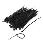 Zenith 3.6x150 mm 100 Adet Siyah Kablo Bağı Plastik Cırt Kelepçe