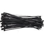 Zenith Kablo Bağı & Plastik Kelepçe & Cırt Kelepçe 4,8X500 mm Siyah 100 Adet - 4x8x500
