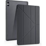 Zenith Works Galaxy Tab S11 Ultra Kılıf Zore Tri Folding Kalem Bölmeli Standlı Kılıf - Siyah