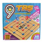 Zenitho 2'si 1 Arada Zeka ve Strateji Oyunu: 9 Taş & 3 Taş – Eğitici Akıl Oyunları Seti