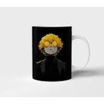 Zenitsu Agatsuma Demon Slayer Anime Tasarım Kupa - Hediyelik Kupa - Baskılı Kupa - 1 Adet - 300 ml