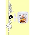 zenitsu Agatsuma Karakter Anime Demon Slayer Tasarım Baskılı Beyaz T Sap Kupa Bardak - 250 ml