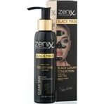Zenix Soyulan Yüz Maskesi 130 Ml Pompalı Siyah