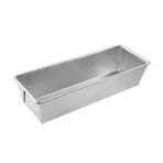 Zenker 6813 Kalaylı Çelikten Pasta Kalıbı, Beyaz Sacdan Dikdörtgen Kek Kalıbı, Gümüş, Kalaylı Çelik, 25 cm
