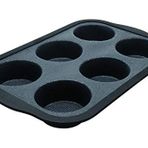 Zenker 685534 6 muffin için kek kalıbı, silikon, fiberglas