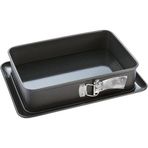 Zenker DeLüxe Dikdörtgen 28x18 cm Siyah Pişirme Tepsisi