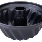 Zenker Perfect Black ortası delikli kek kalıbı, çap 22 cm, yüksek kaliteli pişirme kalıbı, iki kat yapışmaz kaplamalı, ısıya dayanıklı + 230 °C Alman malı