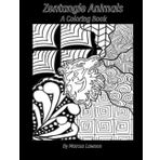 Zentangle Animals!: A Coloring Book