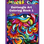 Zentangle Art Coloring Book 1