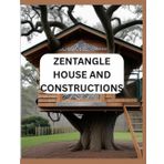 Zentangle art therapy: House and construction version