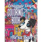 Zentangle Dogs Coloring Book: 50+ One-Sided Doodle Dog Art Pages for Stress Relief, Creativity, and Dog Lovers: Intricate Zentangle and Mandala-Inspired Dog Designs for Relaxation and Mindfulness