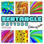 Zentangle Pattern - Coloring Book: 50 easy drawings antistress for adults and children (Easy Coloring Book, Band 1)