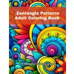 ZENTANGLE PATTERNS: Adult coloring book